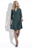 Dress I223 color Green