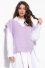 Elegant Women's Cashmere Vest F1122 color Purple