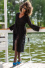 Lacy set cardigan and dress for summer F1244