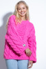 Sweter z grubymi warkoczami CHUNKY KNIT F780 Kolor SweetPink