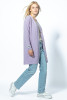 Cashmere buttoned cardigan F1727 color Purple