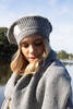 Wełniany beret F1906 color Grey