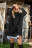 Sweater oversize F1104 black