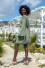 Boho style wrap dresses F1647 olive