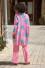 Colorful cotton cardigan F1655 sweetpink