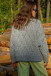 Classic Buttoned Cardigan with Cable Knit Pattern F1726 grey